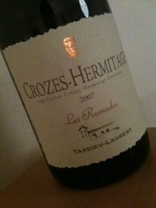 tardieu laurent crozes hermitage ramades