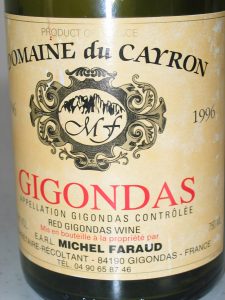 Domaine du cayron 1996