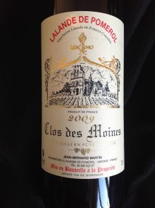 Clos des Moines - Lalande de Pommerol - 2009