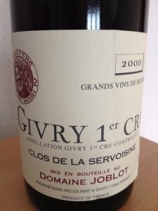 Joblot Clos de la Servoisine 2000